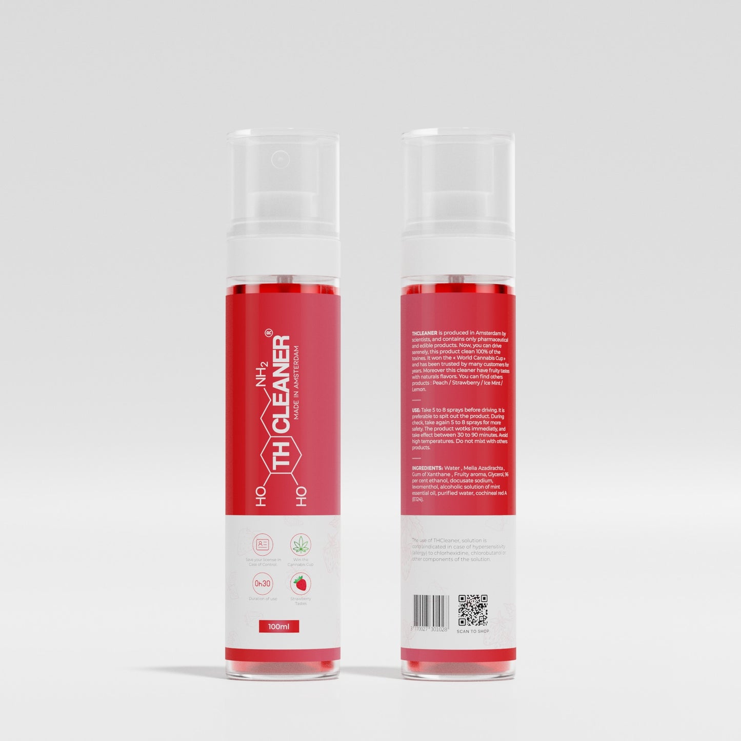 THCleaner Strawberry (100 Ml)